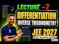 Inverse Trigonometric Functions Derivatives | L-7 | JEE & MHT-CET | Maths Mechanic | srinivasa padhi
