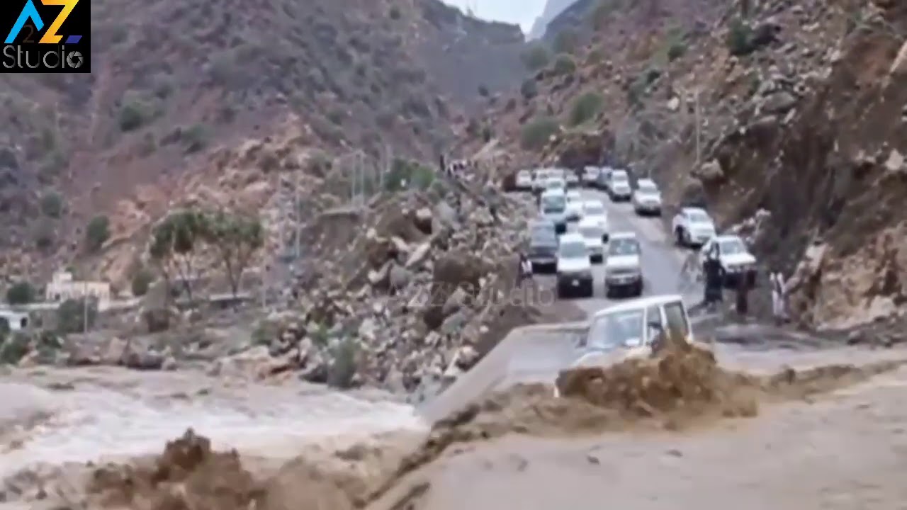 Cars were Swept Away by the Flood l A2Z Studio