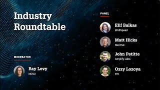 Industry Roundtable discussion at the 2024 Applied AI in Engineering and Computer Science Symposium