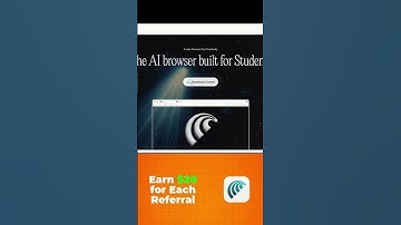 Refer Perplexity Comet Browser & Earn up to $20 Per Referral #youtubeshorts #onlineearnings
