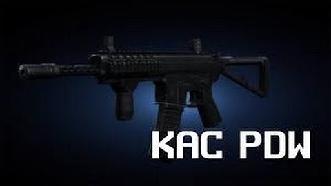 Contract Wars - KAC PDW Showcase
