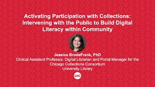 Sparktalks Jessica Brodefrank University Of Illinois Chicago