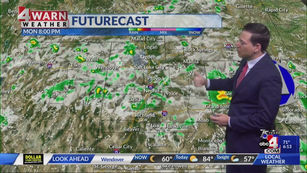 Utah's weather rollercoaster: Warm start with chilly showers ahead ...