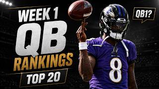 Week 1 Quarterback Rankings - 2026 Fantasy Football