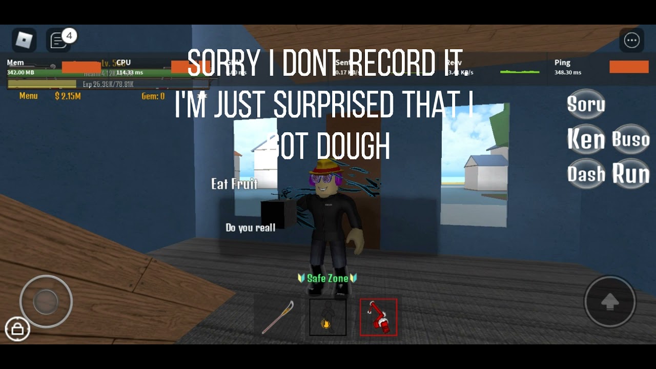 GOT A LEGENDARY FRUIT IN USING MY LAST GEM!! | KING PIECE | 4PPL320