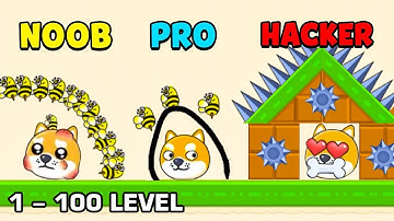 Save The Dog Speedrun Gameplay Level 1 - 100 All Levels Answers