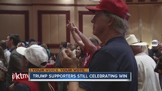 President-Elect Donald Trump: Las Vegas residents react to news on Election Day 2016
