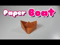 How To Make a Paper Boat /Origami/Floating Boat/How To Fold Origami Boat