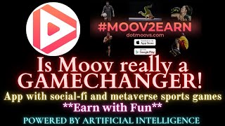 🔥Dotmoovs Crypto | Move-to-Earn | Moov Token  | PLAY IN THE METAVERSE COMPETITION | With Power of AI screenshot 1