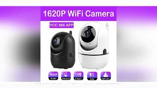 Wifi IP Camera YCC365 Plus Smart Home Auto Tracking 1620P Full Night Vision Network Wireless CCTV Vi