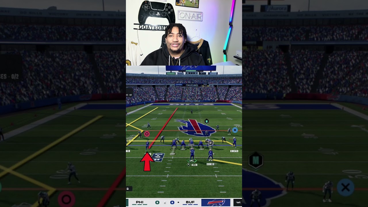 Этот тачдаун, забитый в одном розыгрыше, просто невероятен в Madden 26! 
