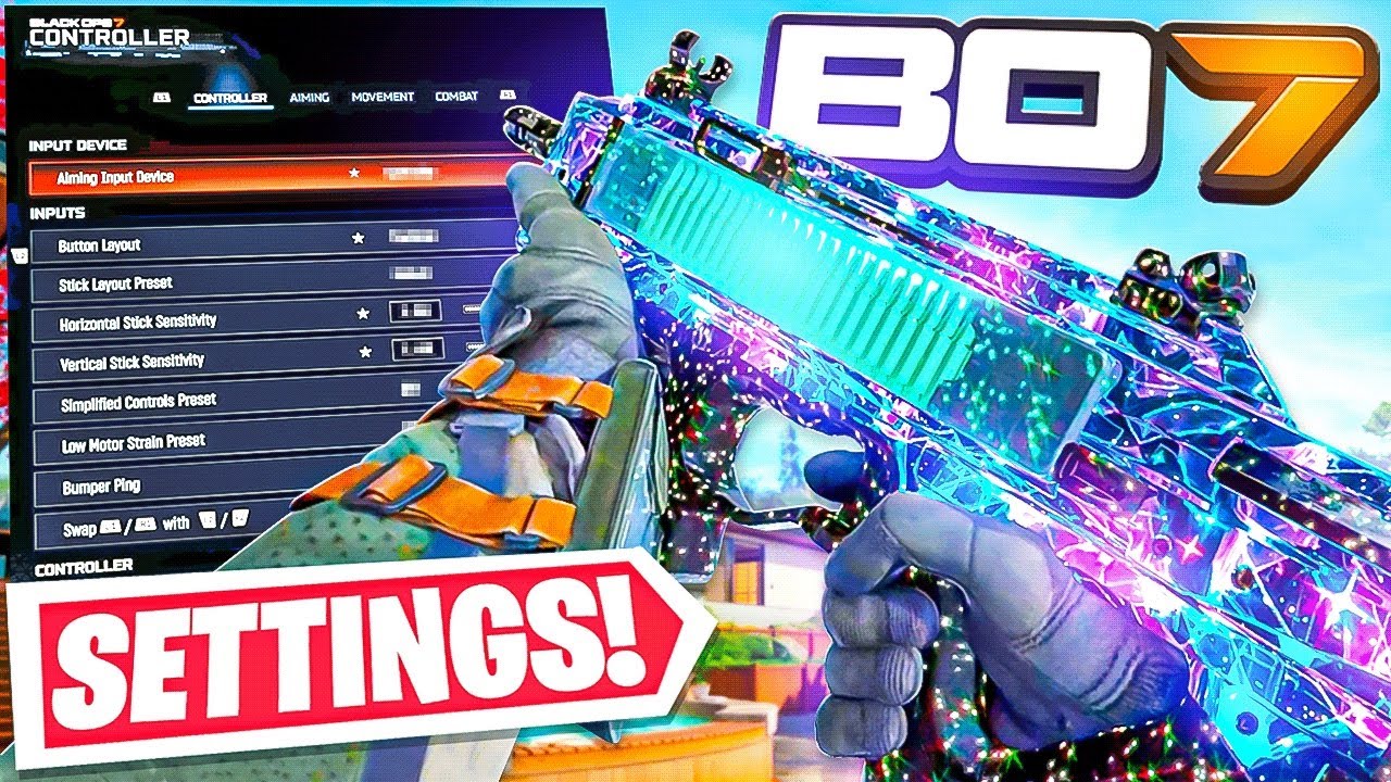 *НОВЫЕ* ЛУЧШИЕ НАСТРОЙКИ BLACK OPS 7!! 😍 (Контроллер, Прицеливание, Чувствительность + Движение)