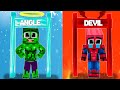 Monster School : Hulk At home Alone And Fight Thieves - Sad Story - Minecraft Animation