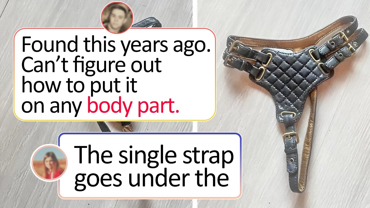 Mystery Objects People Could Not Identify At First