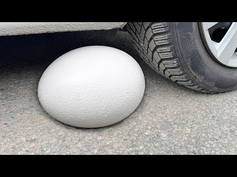 ORBEEZ COCA COLA VS CAR, Crushing Crunchy & Soft Things by Car!