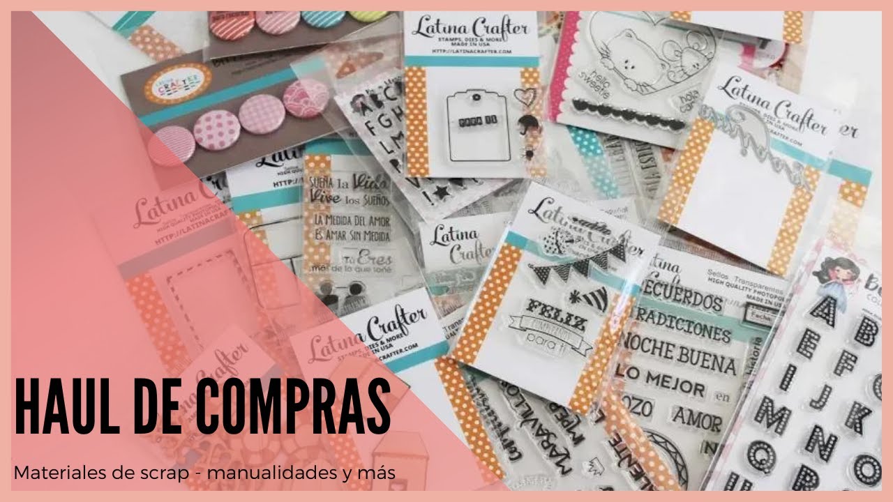 Un boxing de Latina Crafter - compra Black Friday scrapbooking tiendas