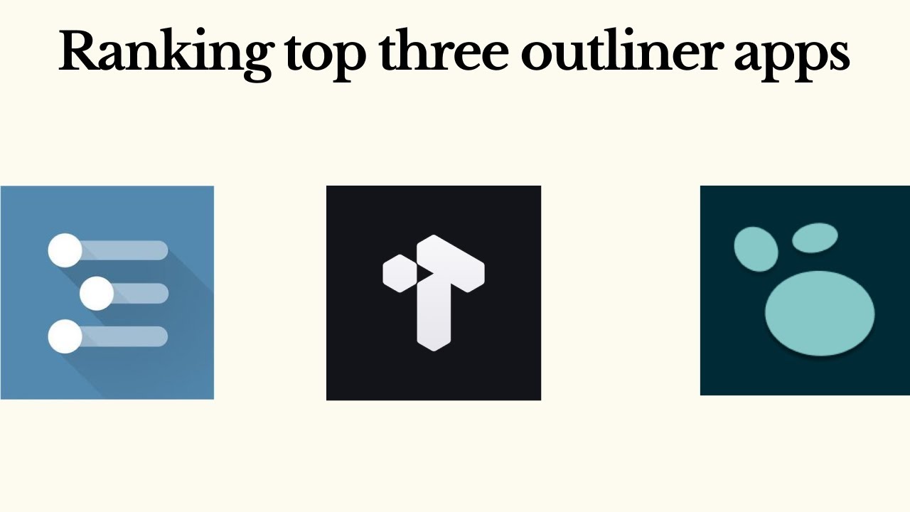 Top three outliners for 2026 - YouTube