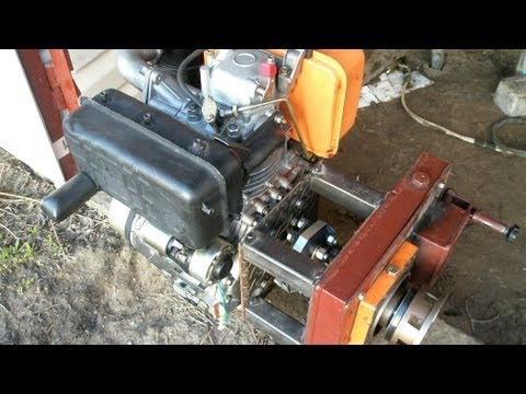 Эластичная муфта для двигателя самодельного минитрактора