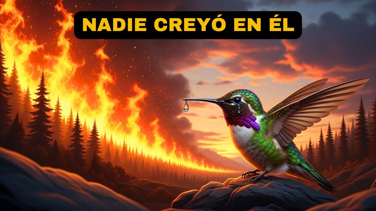 El Colibrí Que Salvó el Bosque Fábula de Esfuerzo y Dedicación