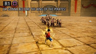 One Pirate Warriors 4 - Monkey D. Luffy Pretimeskip & Timeskip Skills & Ultimate Attacks