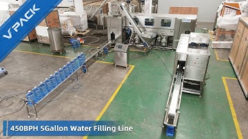 Automatic 450BPH 20 Liter Bucket Barrel Water Filling Machine For 5Gallon Bottles