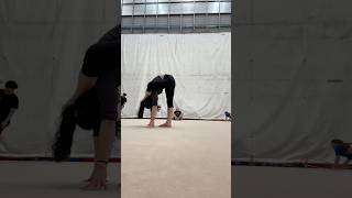 [gym asmr] Practicing new contortion shape #yoga #contortion #circus