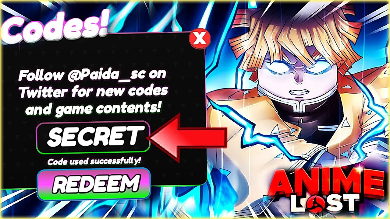 ☄️ NEW FREE SECRET Weapon + Shiny MYTHIC Pets + Update CODES In Anime  Lost Simulator! ☄️ 