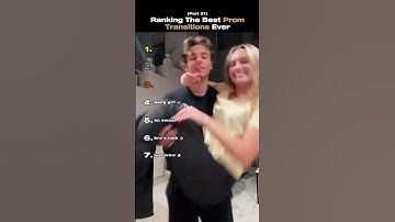 Ranking The Best Prom Transitions OAT (Part 21) #shortsviral