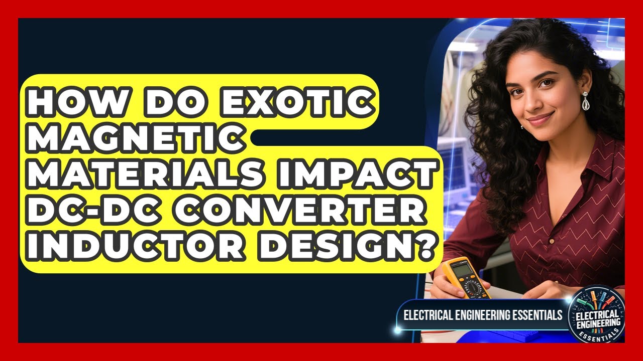 How Do Exotic Magnetic Materials Impact DC-DC Converter Inductor Design?
