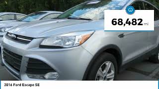 2016 Ford Escape Charlotte NC P0968