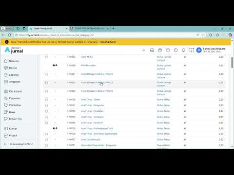 Cara Input neraca saldo awal dan mengedit nama akun di Jurnal.id (bagian 1) #accounting #viralvideos