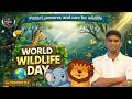 World Wildlife Day 🦣🐈⬛🦬🦫