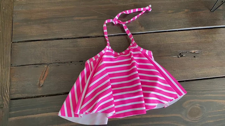 Lowland Kids Swim Swing Top Sewing Tutorial
