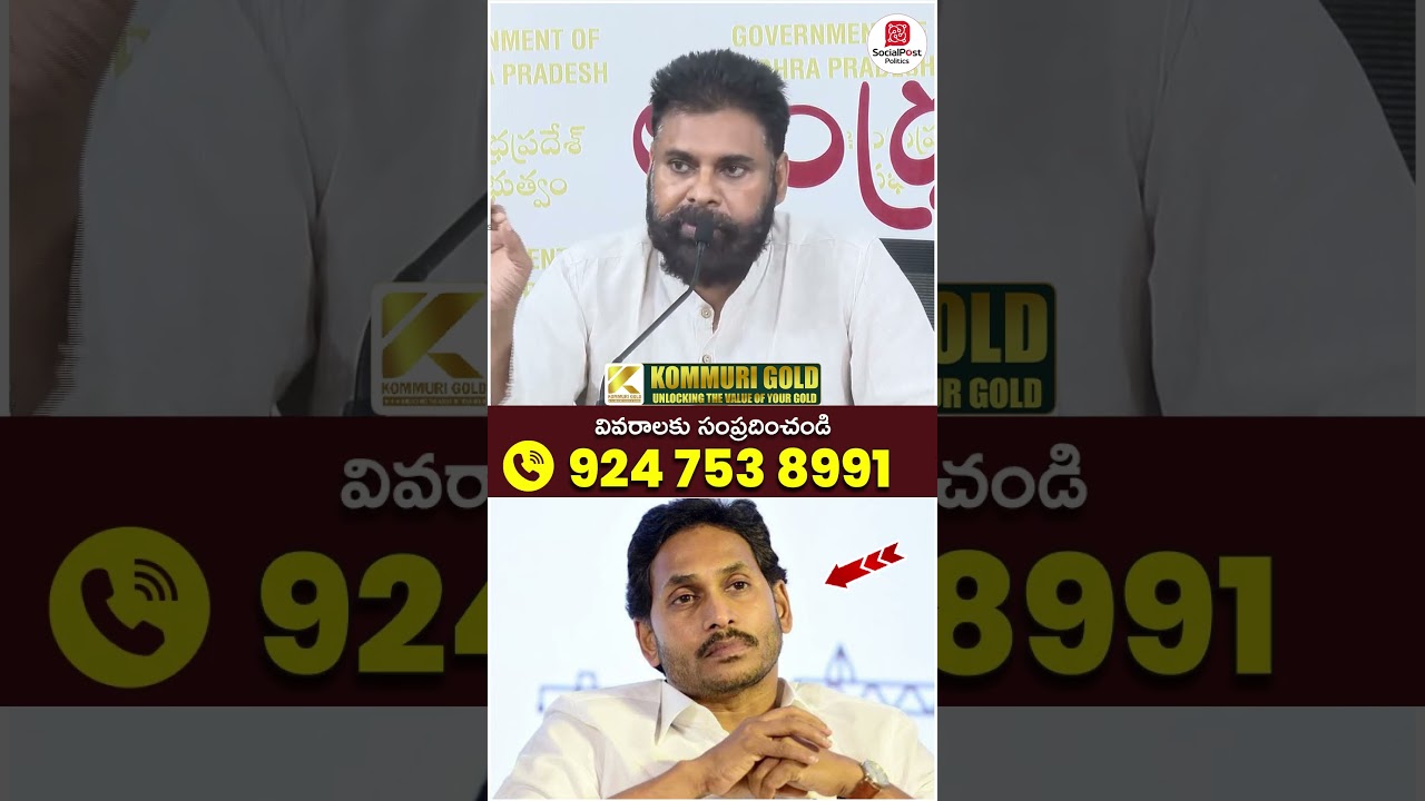 Pawan Kalyan Hot Comments on YS Jagan | 