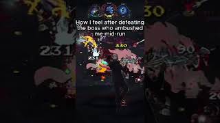 After defeating the boss