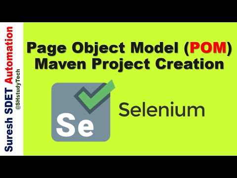 Page Object Model Project Creation in Eclipse | POM Project Setup in Maven Approach | Selenium