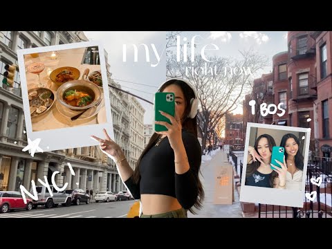 My Life (right now) | starting therapy, a weekend in nyc, & working 9 to 5