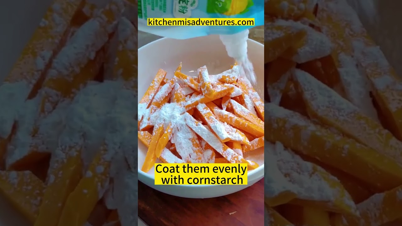 Sweet Potato Fries Deep Fried