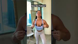 Pain free workouts for women with heavy busts Sizes XS-4XL at NickyBe.com #highimpactsportsbra