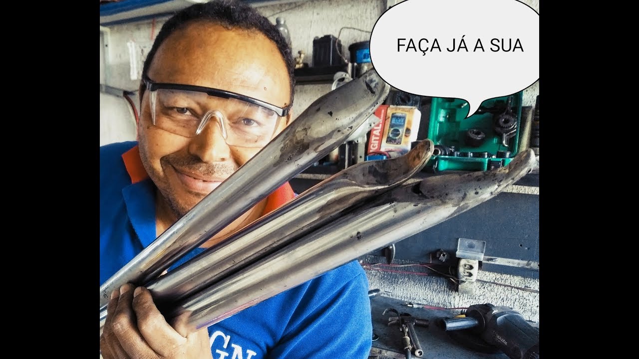 Forma mais fácil de fazer espátula para pneus.