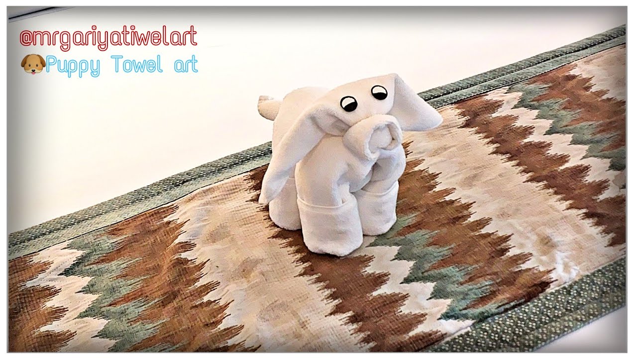 towel-art-folding-how-to-make-towel-art-dog-how-to-make-hotel-towel