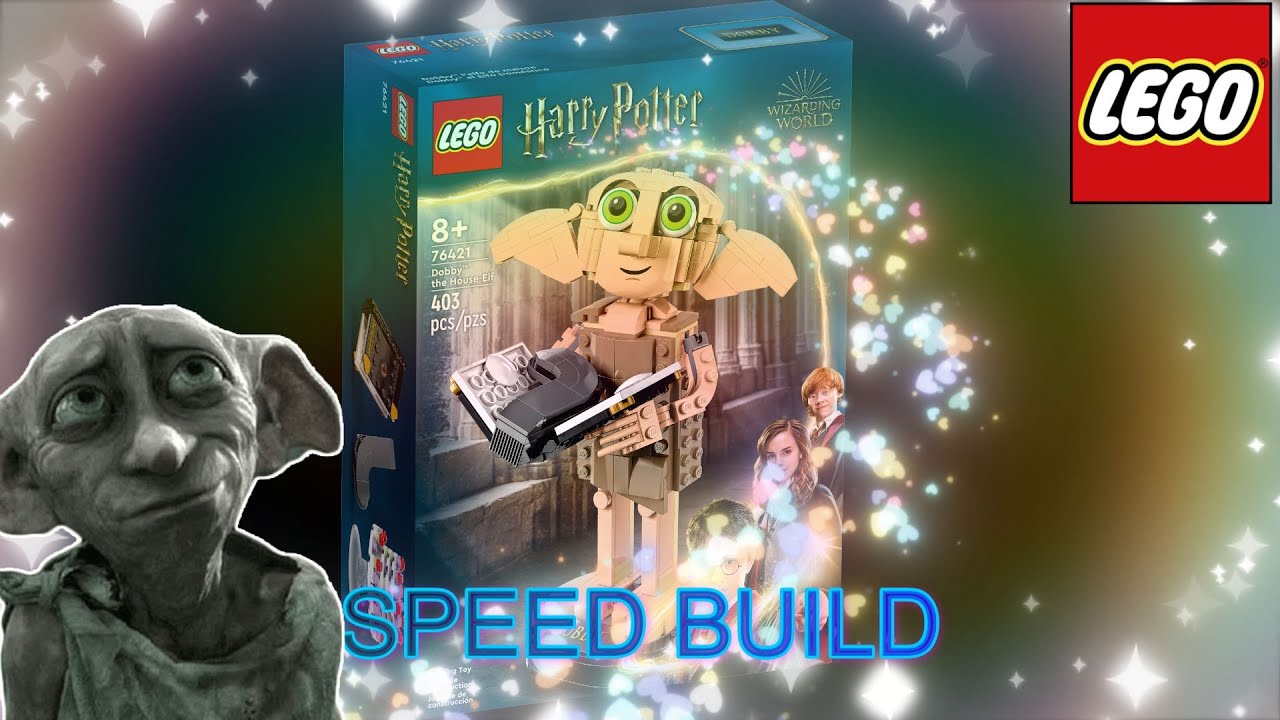 LEGO Harry Potter 76421 | Dobby the House Elf | Speed Build
