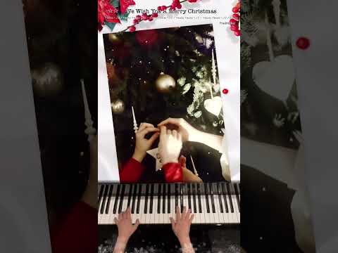 We Wish You A Merry Christmas (英詞付 Dance Ver. Piano Solo in G ☆☆)