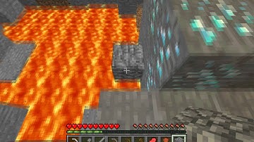 Minecraft: found diamonds