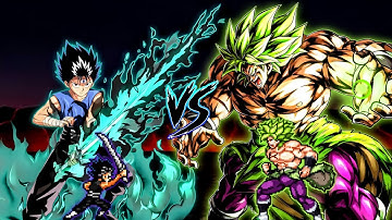 Hiei V2 (New) VS Broly DBS in Jump Force Mugen