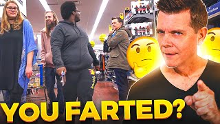 FARTING ON PEOPLE WHILE MAKING EYE CONTACT! - The Pooter