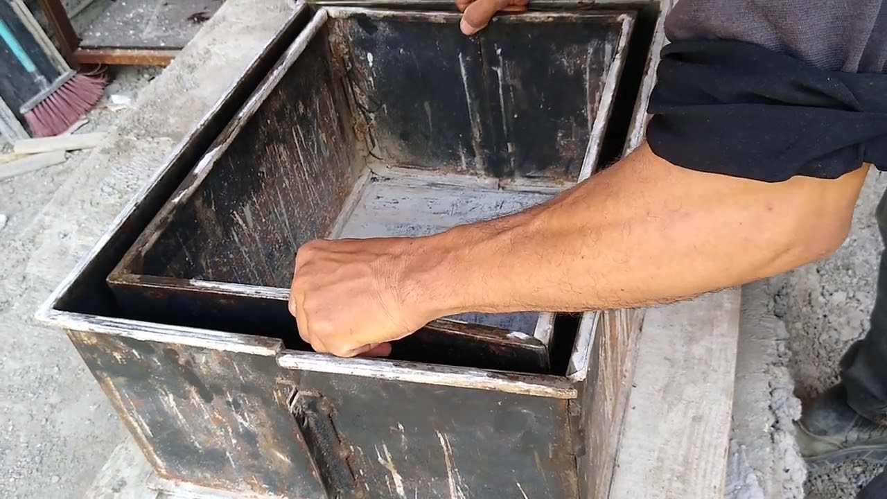 Fabricação de caixa abelha africanizada em concreto