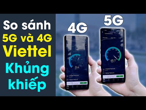 So sánh thực tế mạng 5G và 4G Viettel: Chênh nhau 20 lần