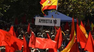 Espagne : contre l'amnistie des indépendantistes catalans, ils en appellent à l'Europe