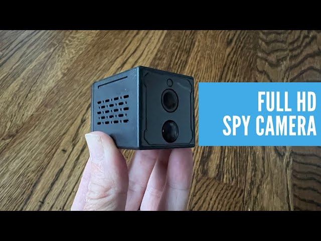 EUFRIR 1080p Mini WiFi Spy Camera REVIEW 